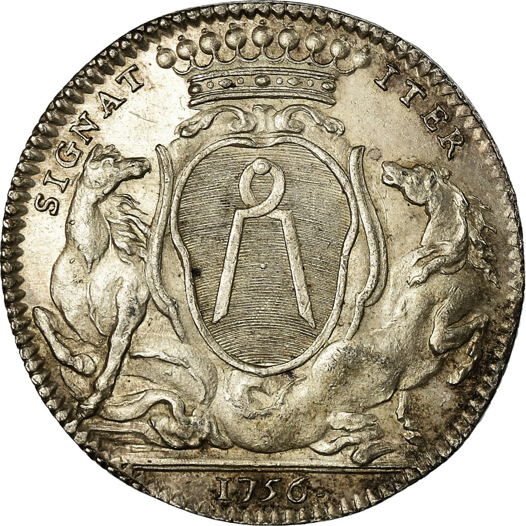 France, Token, Louis XV, Maires de Nantes, Jean-Baptiste Gellée de Prémion