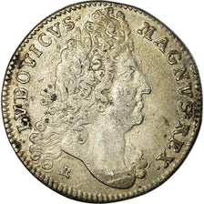 France, Token, Louis XIV, Bâtiments du Roi, History, 1698, EF(40-45), Silver