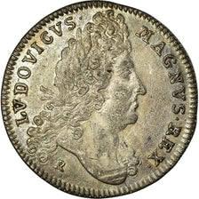 France, Jeton, Louis XIV, Bâtiments du Roi, History, 1698, TTB+, Argent