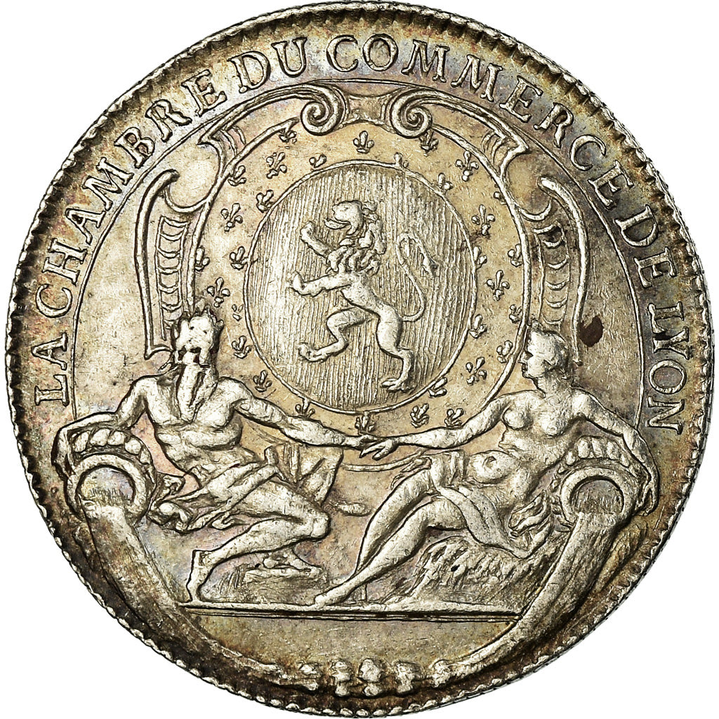 France, Token, Chambre de Commerce de Lyon, History, Duvivier, MS(60-62)