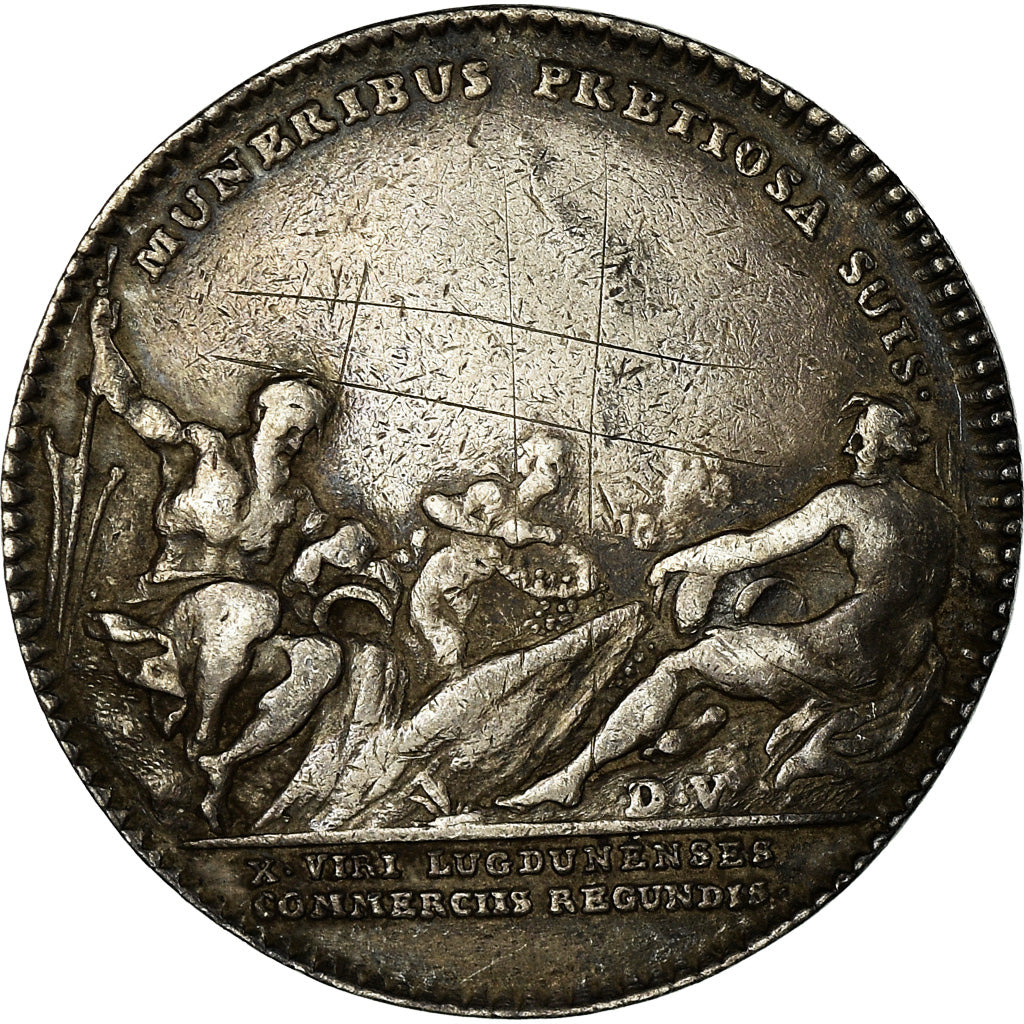 France, Token, Chambre de Commerce de Lyon, History, Duvivier, EF(40-45)