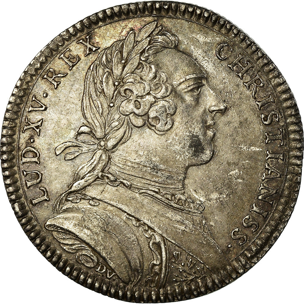 Francia, Token, Louis XV, Secrétaires du Roi, History, 1731, Duvivier, BB+