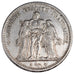 FRANCE, Hercule, 5 Francs, 1875, Paris, KM #820.1, AU(50-53), Silver, Gadoury...