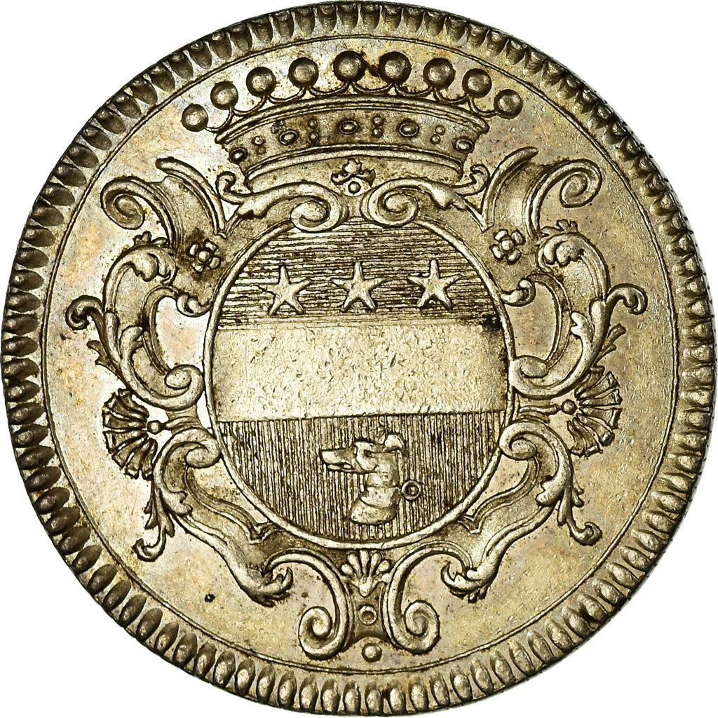France, Jeton, Etats de Bourgogne, Joseph Jarry, History, SUP, Argent