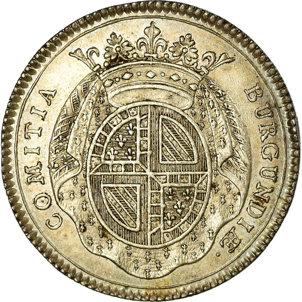 France, Jeton, Etats de Bourgogne, Joseph Jarry, History, SUP, Argent