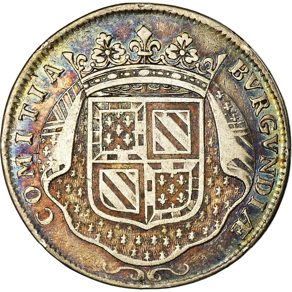 Francia, Token, Louis XIV, Etats de Bourgogne, Guerre de la Ligue d'Augsbourg