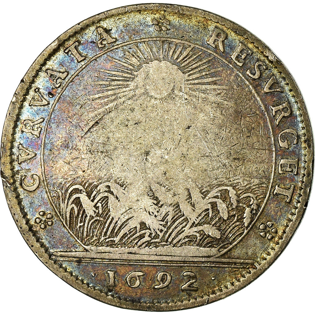 Francia, Token, Louis XIV, Etats de Bourgogne, Guerre de la Ligue d'Augsbourg