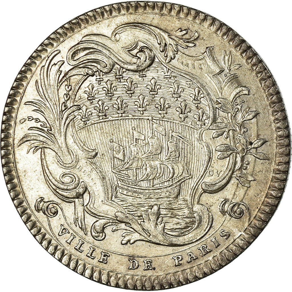 Frankrijk, Token, Louis XV, Villes et Noblesse, Louis Bazile de Bernage, Paris
