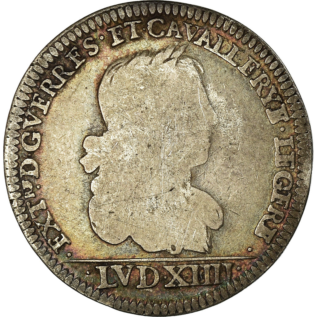 Frankrijk, Token, Louis XIV, Extraordinaire des Guerres, History, 1657, FR