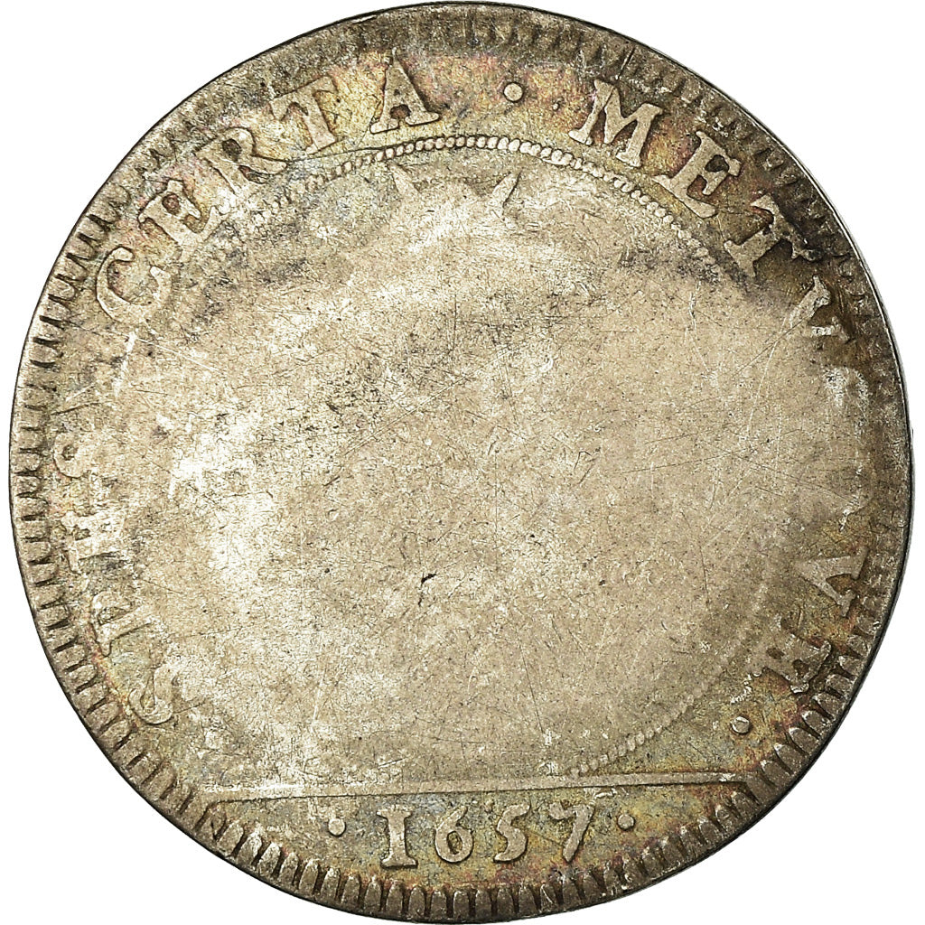 Frankrijk, Token, Louis XIV, Extraordinaire des Guerres, History, 1657, FR