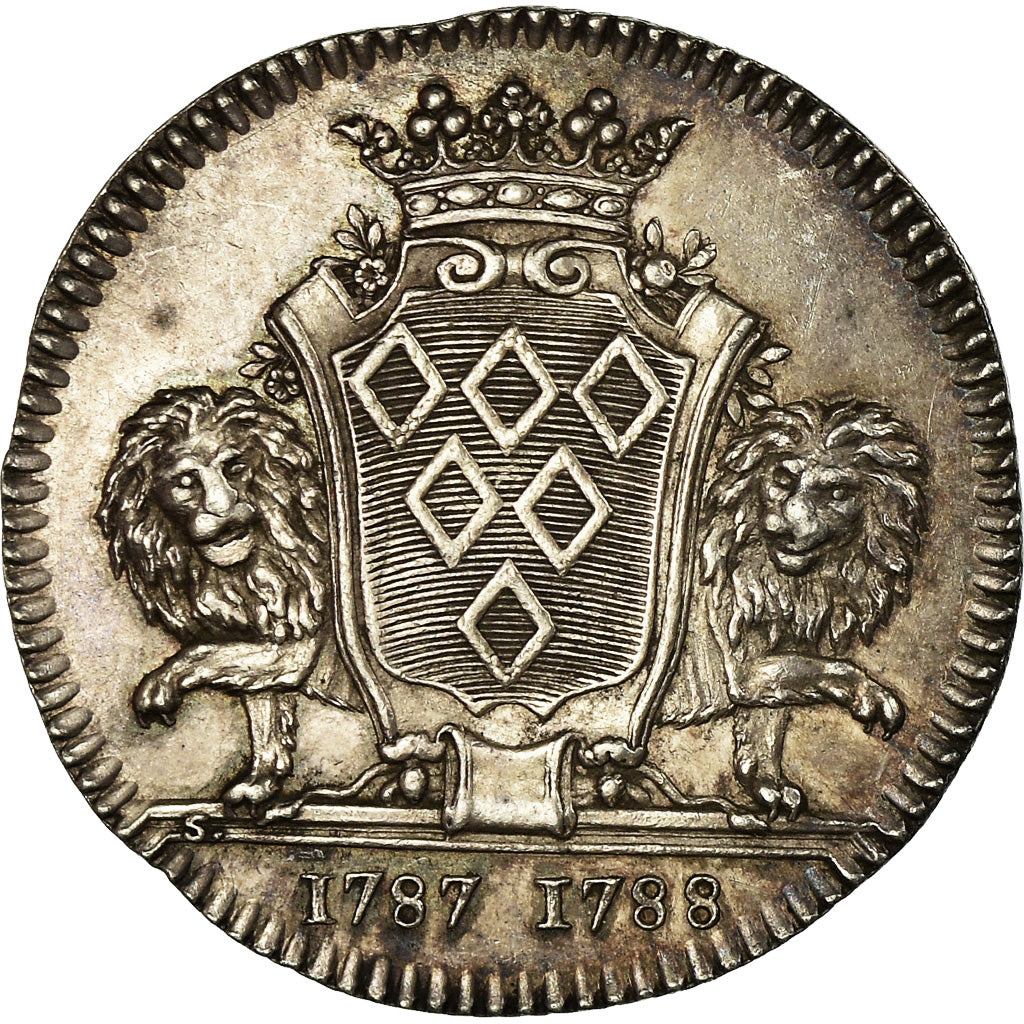 France, Token, Louis XVI, Maires de Nantes, Pierre Richard de la Pervanchère
