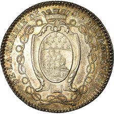 Frankrijk, Token, Louis XVI, Maires de Nantes, Jean-Jacques Berrouette, History
