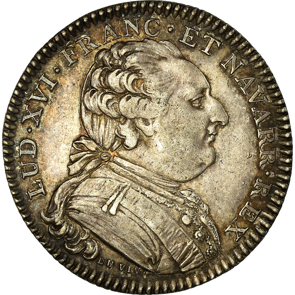 Francia, Token, Louis XVI, La Chambre d'Assurance de Rouen, History, Duvivier