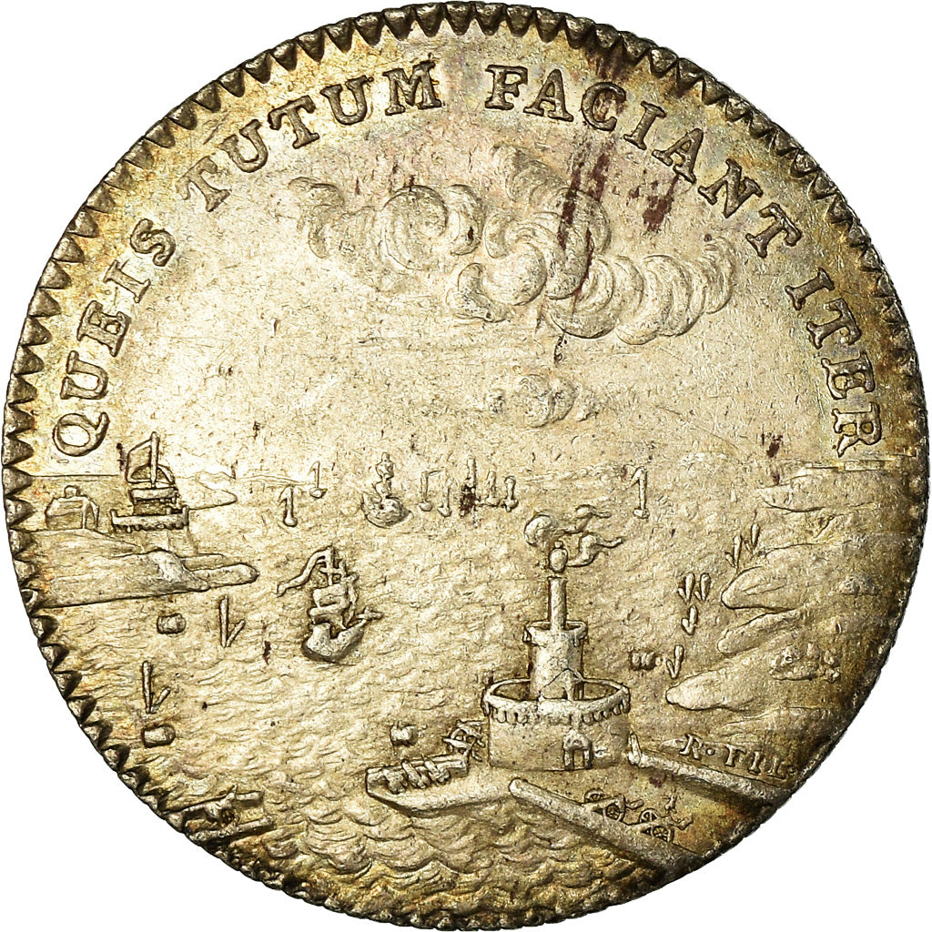 France, Token, Louis XV, Chambre de Commerce de Picardie, History, 1761