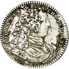 France, Token, Louis XV, Bâtiments du Roi, History, EF(40-45), Silver