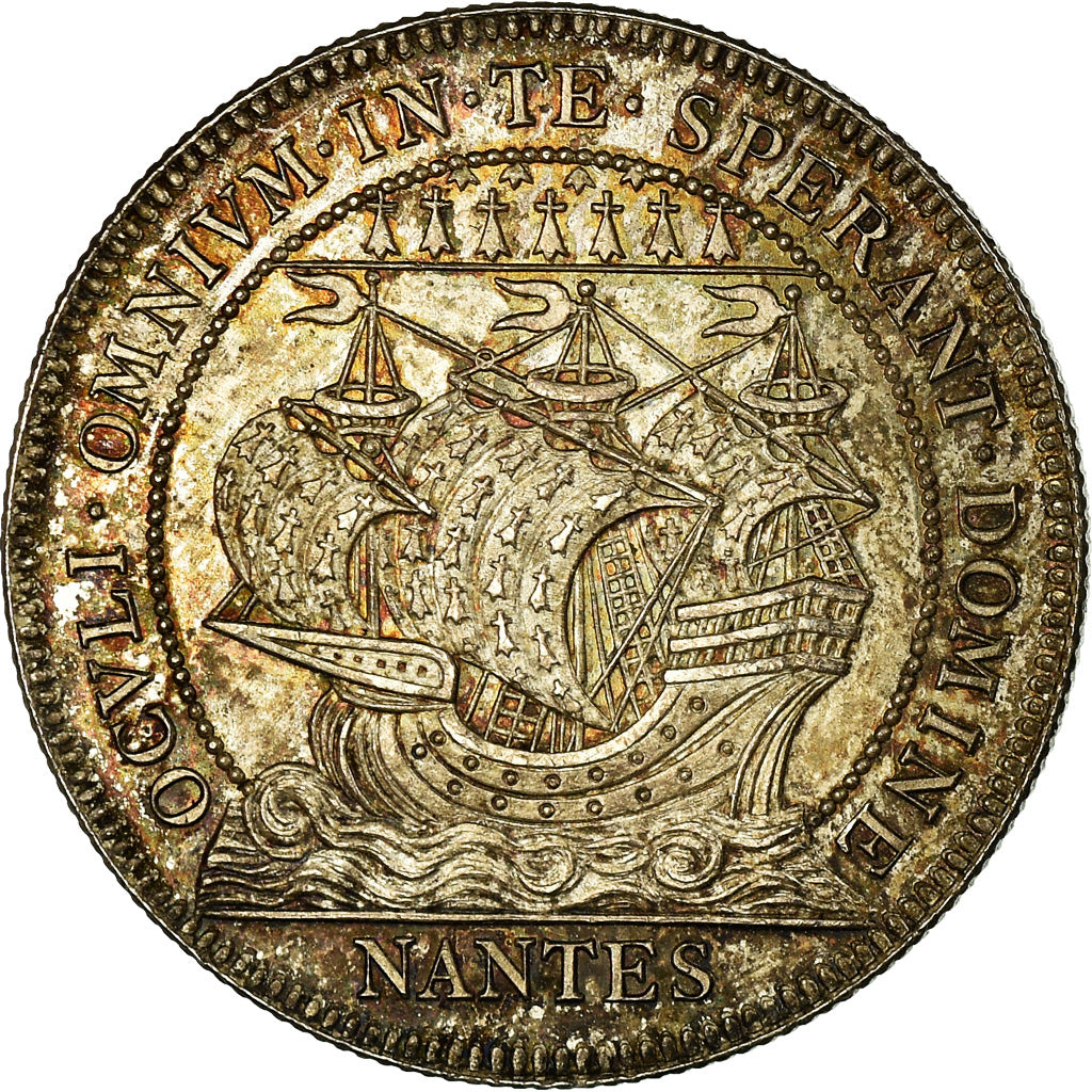France, Token, Chambre de Commerce de Nantes, MS(63), Silver