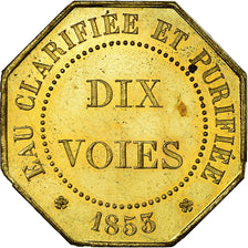 France, Token, Quai des Célestins 24, Fabrique d'Eaux Gazeuses, 1853