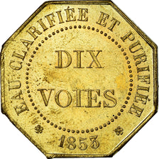 France, Token, Quai des Célestins 24, Fabrique d'Eaux Gazeuses, 1853