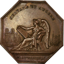 Frankreich, Token, Académie de Reims, 1841, Pingret, VZ, Kupfer