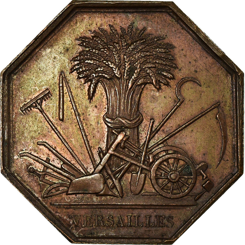 France, Jeton, Société Nationale d'Agriculture, Seine et OIse, Versailles