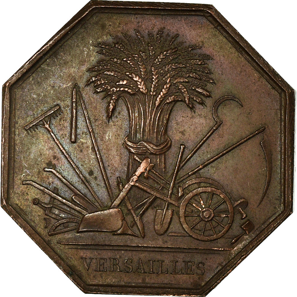Francja, Token, Société Impériale d'Agriculture, Seine et Oise, Versailles