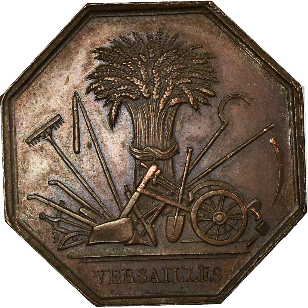 France, Token, Société Impériale d'Agriculture, Seine et Oise, Versailles