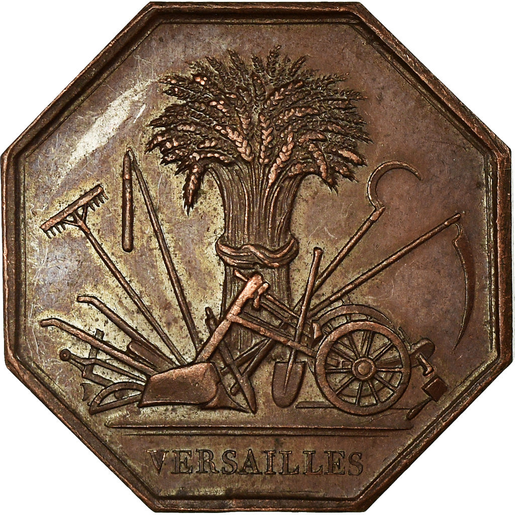 France, Token, Société Impériale d'Agriculture, Seine et Oise, Versailles