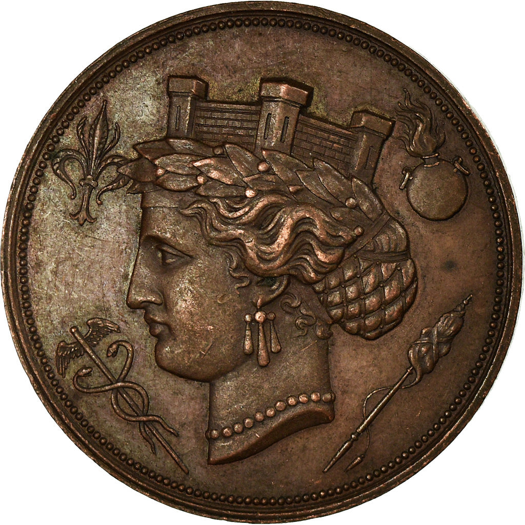 Francja, Token, Société Impériale des Sciences de l'Agriculture, Lille, 1866