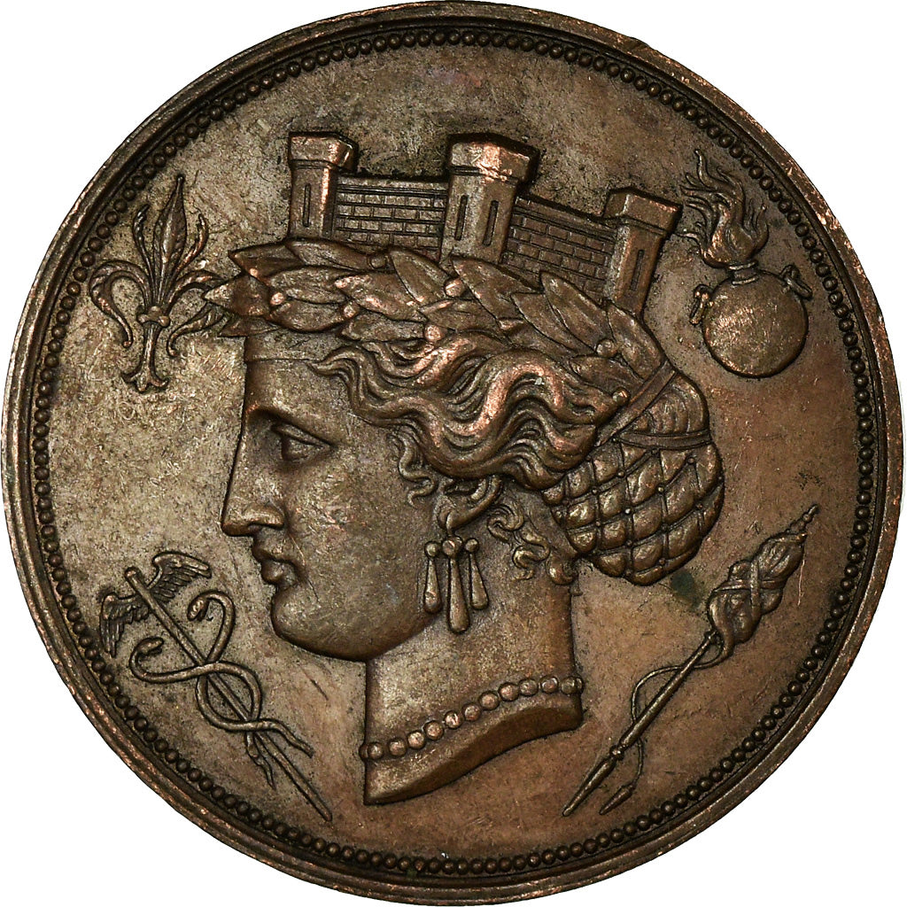 Francia, Token, Société Impériale des Sciences de l'Agriculture, Lille, 1866