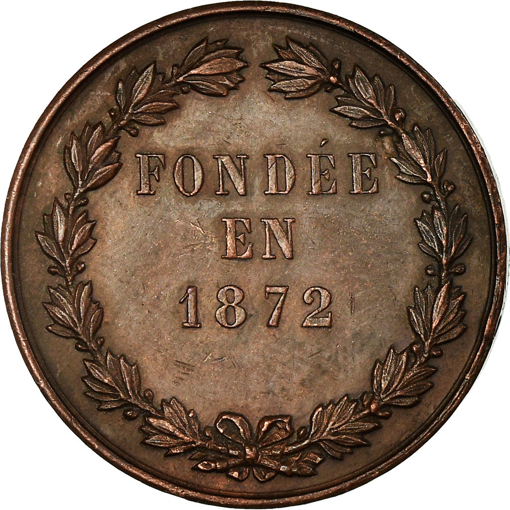 France, Token, Union du Commerce et de l'Industrie, Versailles, 1872, Bescher