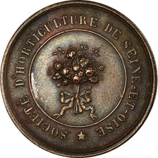 France, Token, Société d'Horticulture de Seine et Oise, Versailles, 1840
