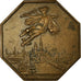 France, Token, Chambre de Commerce de Rouen, Lecomte, VF(20-25), Bronze