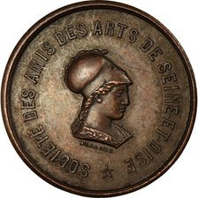 France, Token, Société des Amis des Arts de Seine et Oise, Versailles, 1854