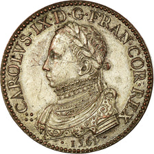 France, Token, Sacre de Charles IX à Reims, EF(40-45), Silvered bronze