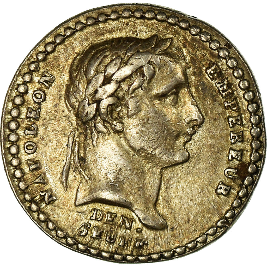 France, Token, Napoléon, Quinaire, Sacre de l'Empereur, 1805, MS(60-62), Silver