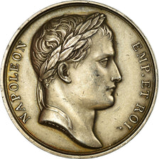 Frankrijk, Medaille, Napoleon I, Réunion de l'Etrurie a l'Empire, 1808, Denon