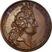France, Medal, Louis XIV, Prise de Gerona, 1694, Mauger, Restrike, MS(63)