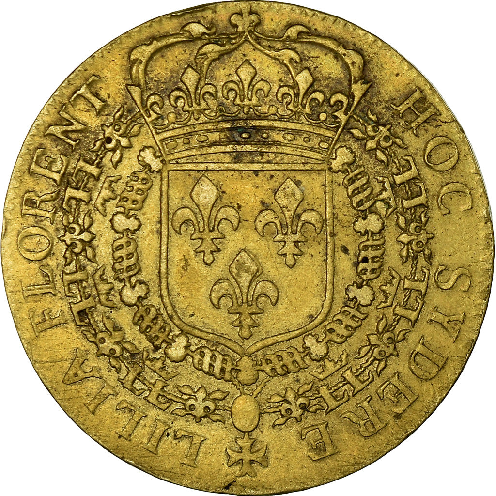 França, Token, Louis XIV Le Grand, História, ND (1659), AU(50-53), Latão