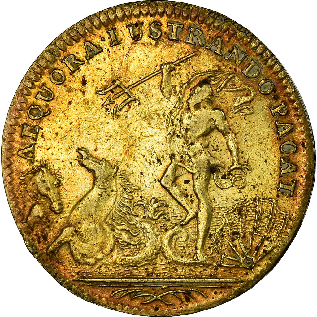 France, Token, Louis XIV, Galères Royales , Comptabilité de la Marine