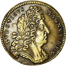 Frankreich, Token, Louis XIV, Extraordinaire des Guerres, History, ND (1698)