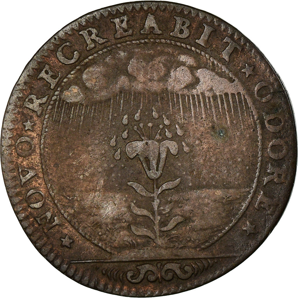 France, Token, Louis XIV, Conseil du Roi, History, nd (1654), EF(40-45), Copper