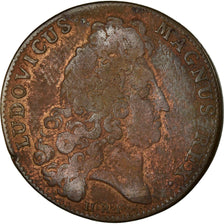 France, Token, Louis XIV Le Grand, History, ND (1700), VG(8-10), Copper