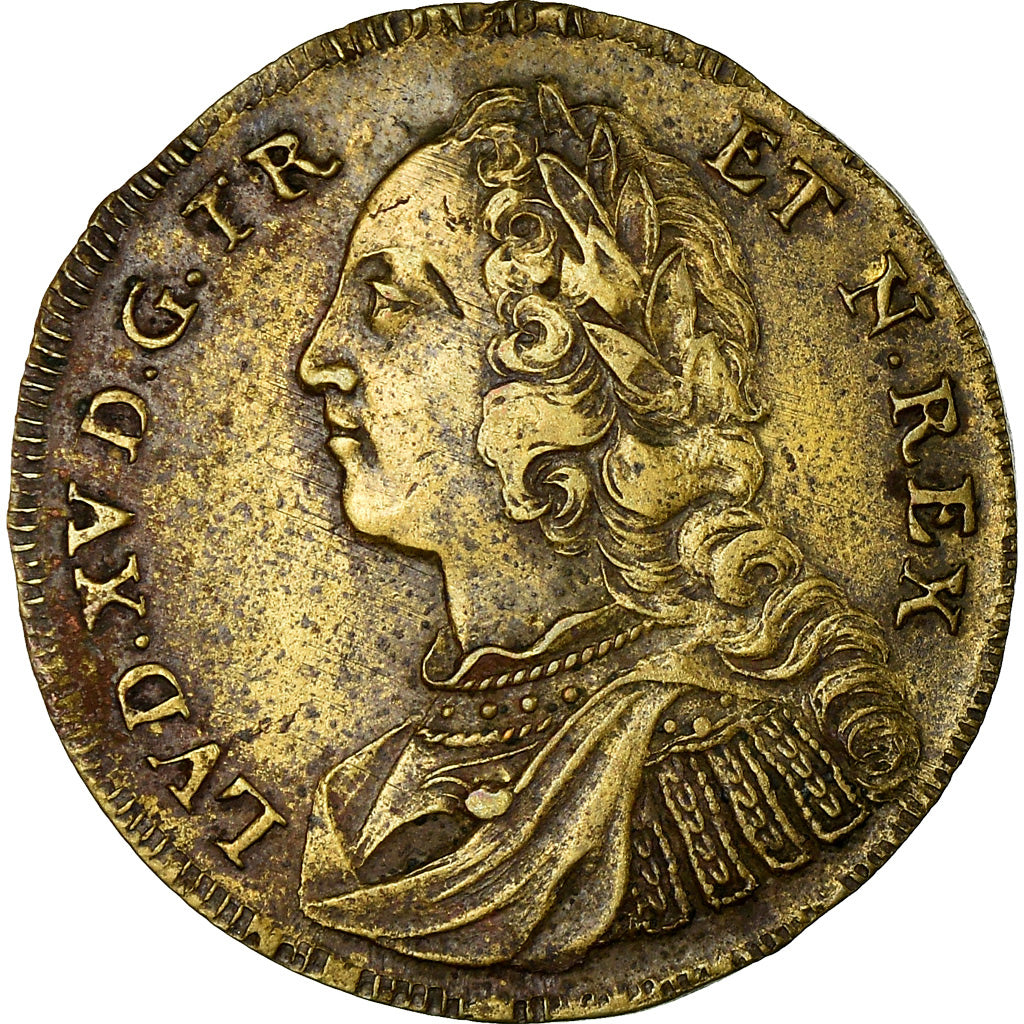 France, Token, Louis XIV, Proposition de Paix à l'Espagne, History, ND (1723)