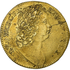 France, Token, Louis XV, Jeton de Nuremberg, History, VF(30-35), Copper