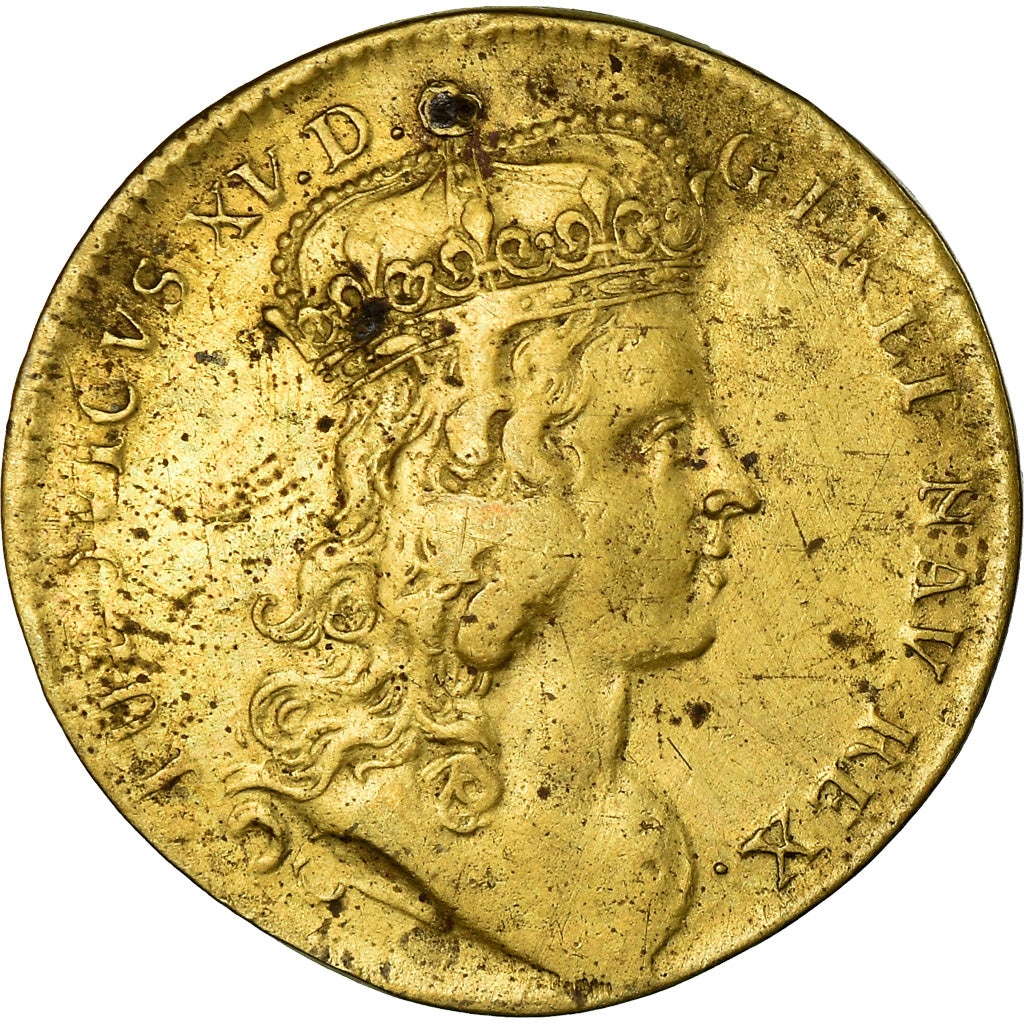 France, Token, Louis XV, Prise de Fontarabie, History, ND (1723), EF(40-45)