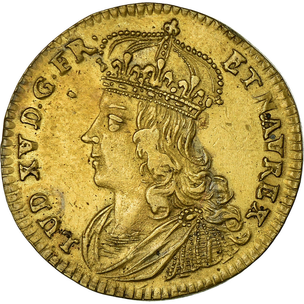 France, Token, Louis XV, Jeton de Nuremberg, History, EF(40-45), Copper