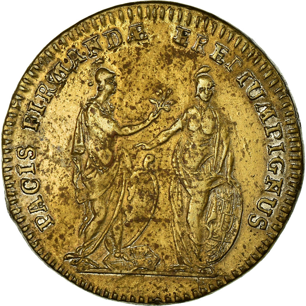 France, Token, Louis XV, Prise de Fontarabie, History, ND (1723), EF(40-45)