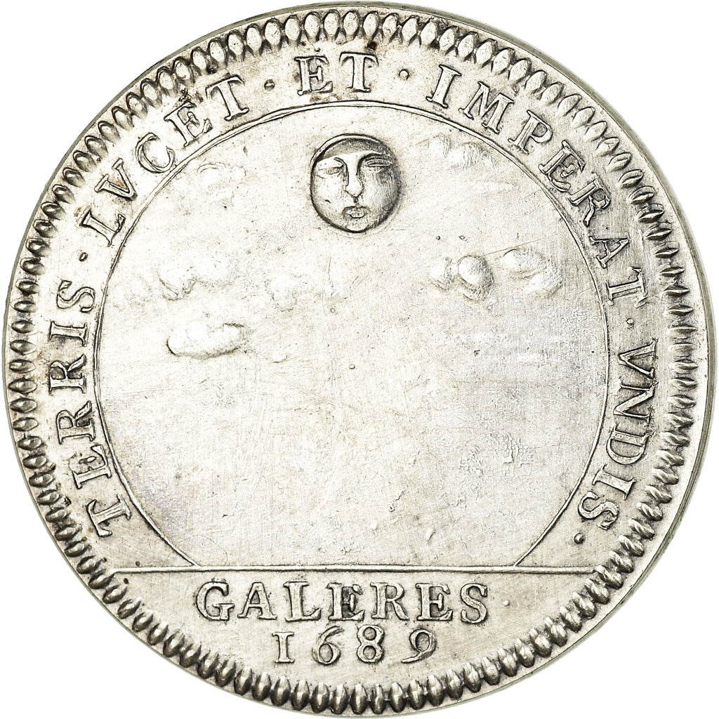 France, Token, Louis XIV, Galères Royales, Louis Auguste de Bourbon, Duc du