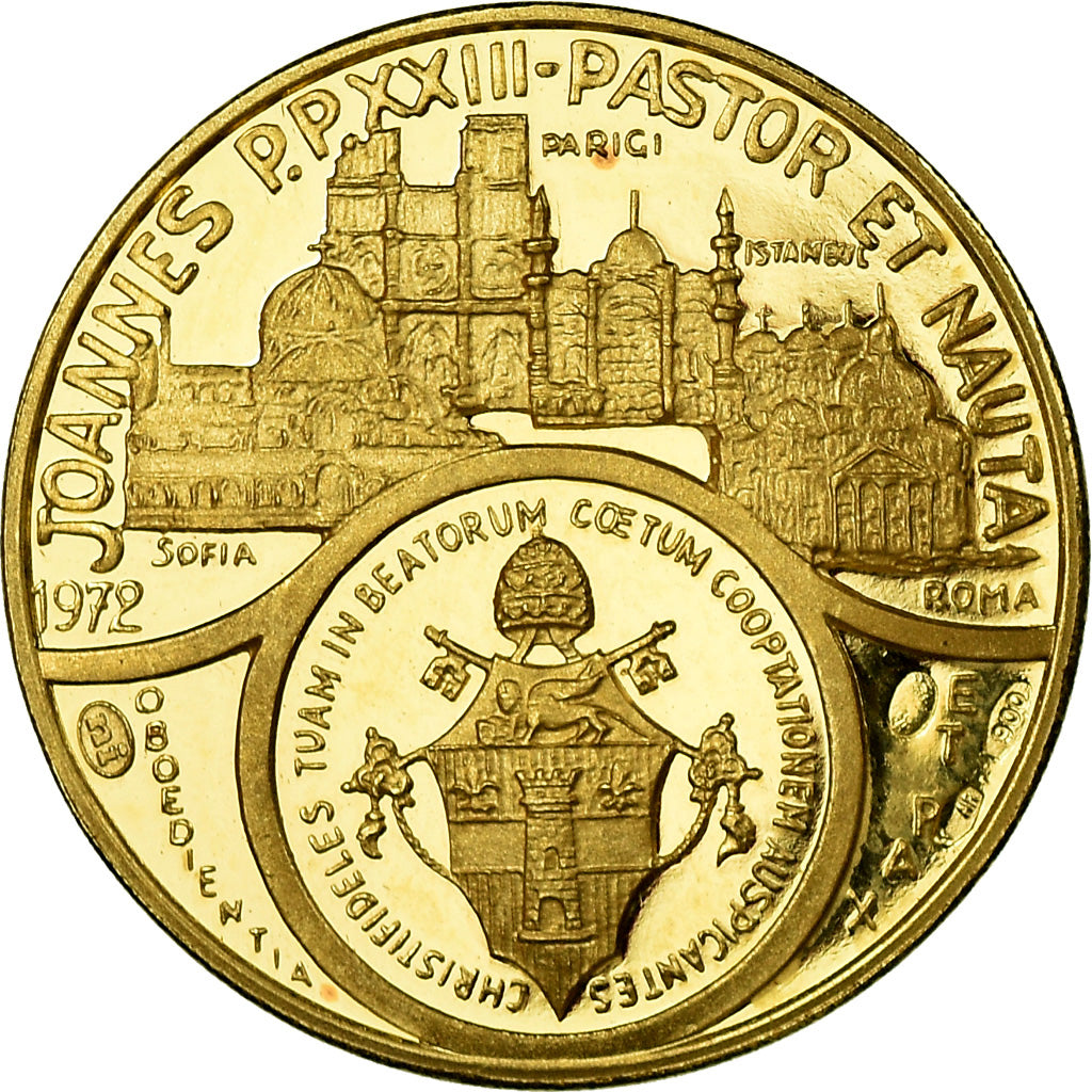 France, Médaille, Jean XXIII, Pastor et Nauta, Rome, Religions & beliefs, 1958