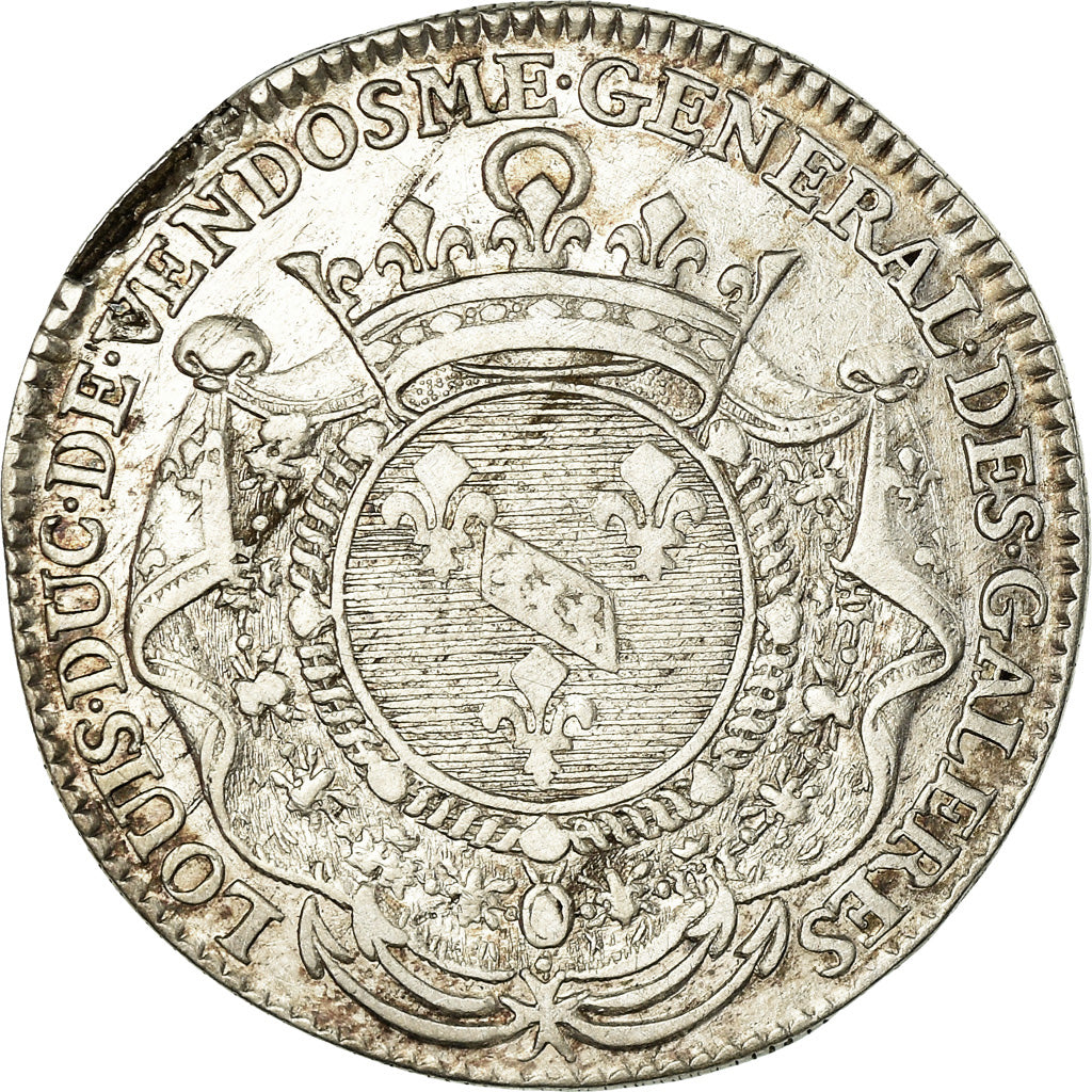 Frankrijk, Token, Louis XIV, Vendomois, Louis-Joseph de Bourbon, Général des